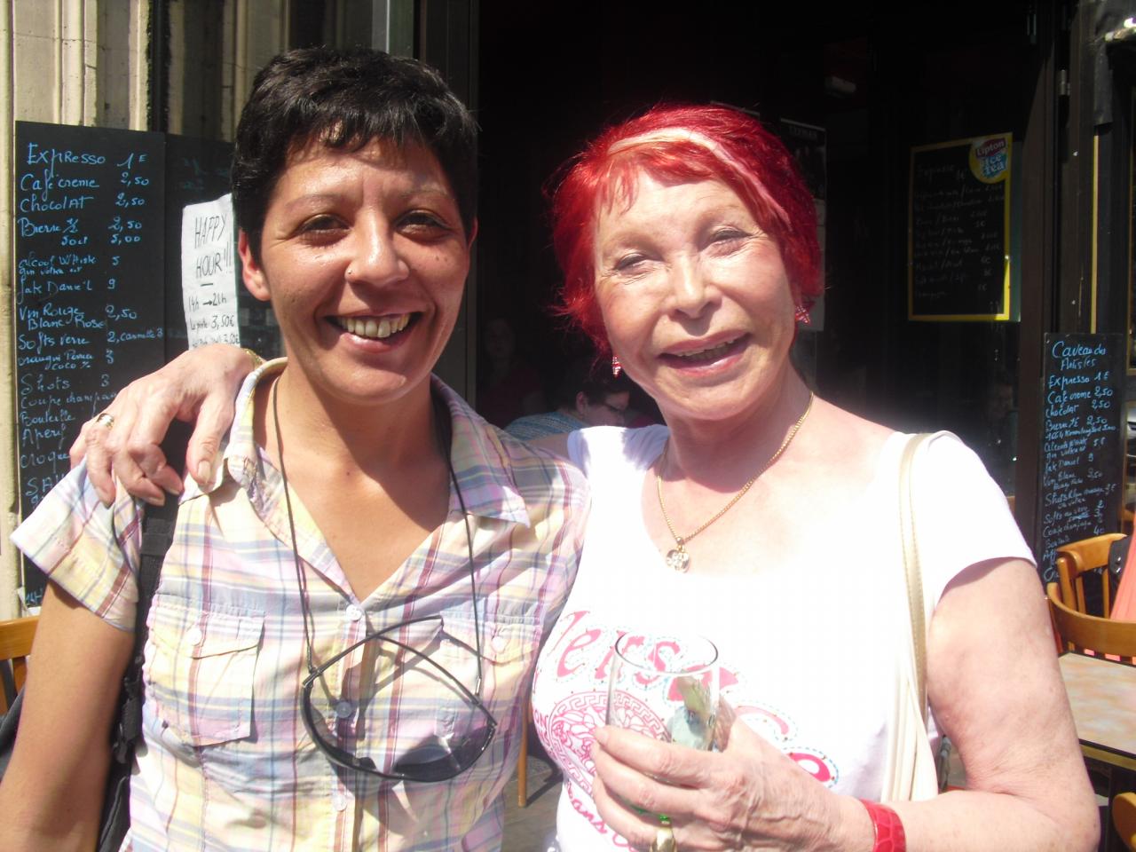 Avec Annie Duparc