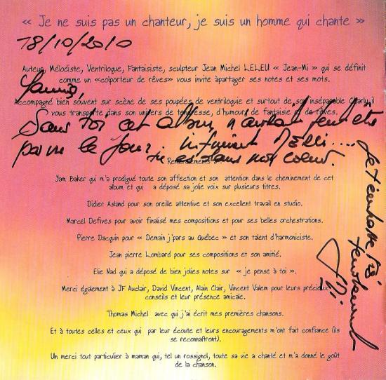 Album de Jean-Michel leleu