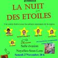 la nuit des étoiles, 27 novembre 2010