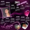 calendrier 2013 Yam Baker