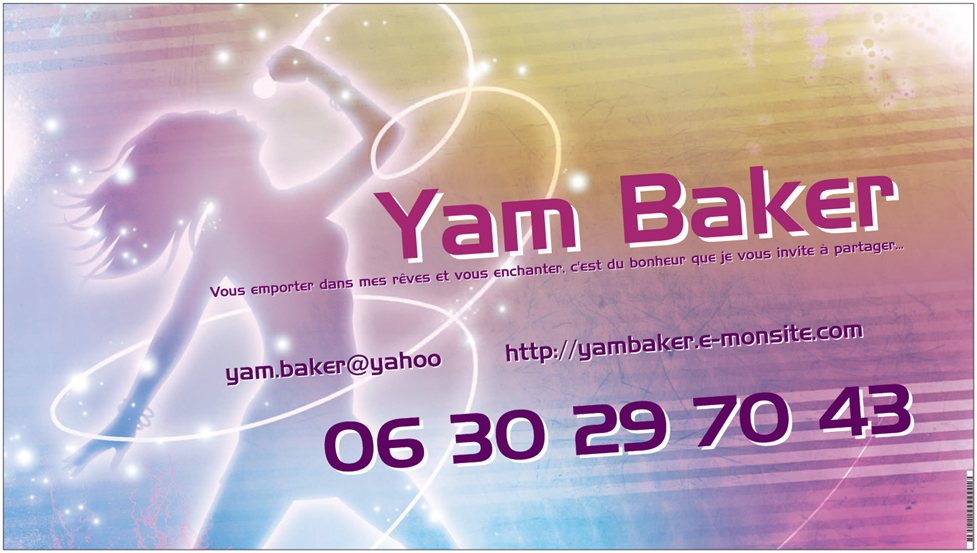 yam baker banderolle